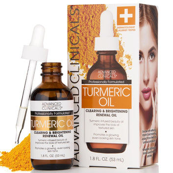 Advanced Clinicals - Turmeric Oil Clearing & Brightening Renewal Oil